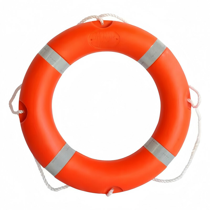 A lifebuoy with light is a critical safety device designed for maritime emergencies. It combines a buoyant ring with a self-igniting light to enhance visibility during nighttime rescues. The light is typically water-activated, SOLAS-compliant, and capable of flashing or emitting continuous light for at least two hours. This device is essential for ships, offshore platforms, and other marine environments to ensure quick and effective rescue operations.
